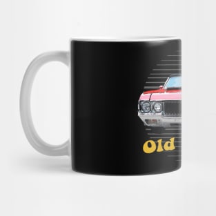 Olds 442 American Muscle Car Old is Gold Mug